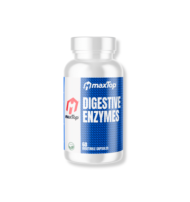 MAXTOP NUTRITION DIGESTIVE ENZYMES 60 CAPS