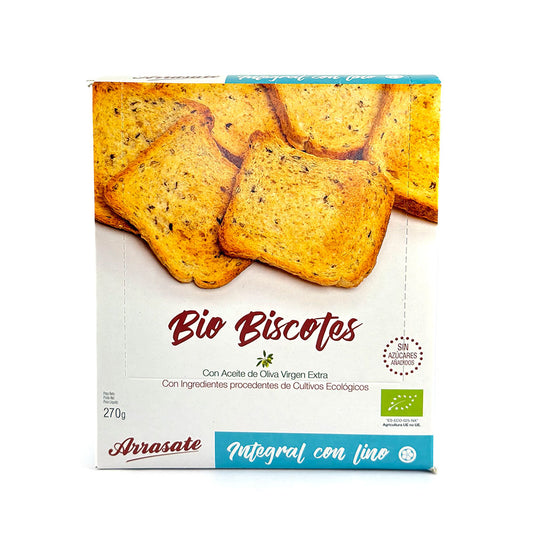 BISCOTES INTEGRALES DE LINO 270G