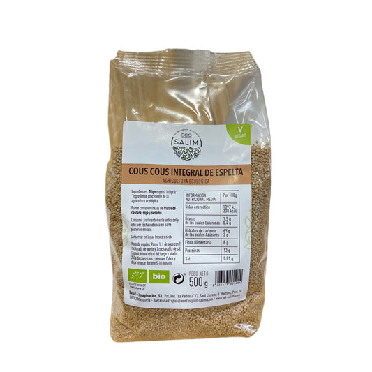 COUS-COUS DE ESPELTA INTEGRAL 500G