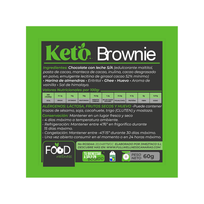 KETO BROWNIE (60G)